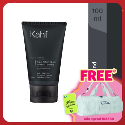 KAHF Triple Action Oil and Comedo Defense Face Wash 100ml