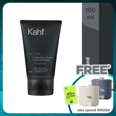 KAHF Triple Action Oil and Comedo Defense Face Wash 100ml
