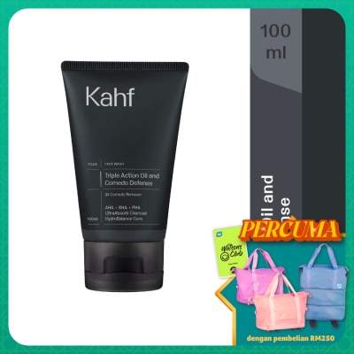 KAHF Triple Action Oil and Comedo Defense Face Wash 100ml