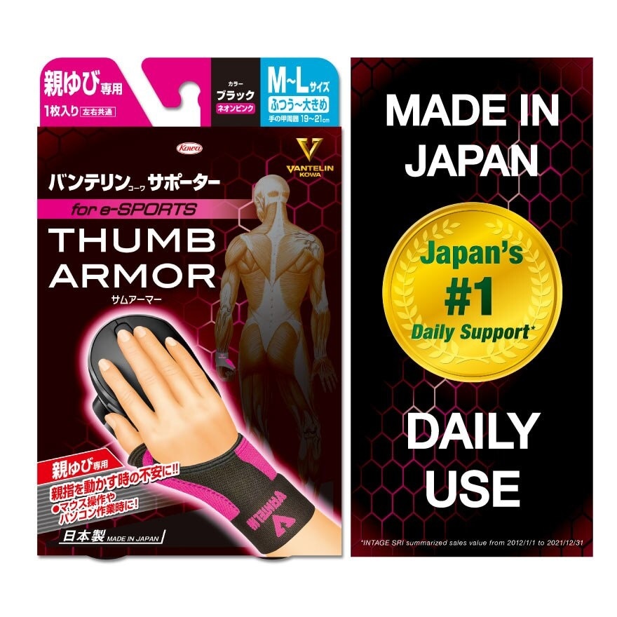 Thumb Armor Pink M-L