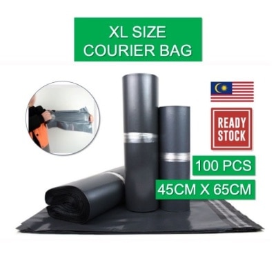 KUMOTEN XL Size Water Proof Courier Plastic Bag 100pcs