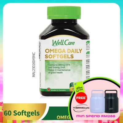 WELLCARE - Omega Fish Oil Daily 60s