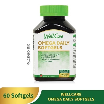 WELLCARE Omega Fish Oil Daily 60s