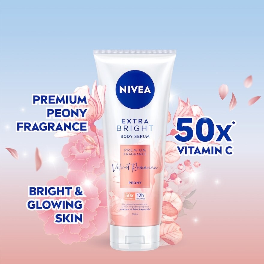 Extra Bright Velvet Romance Body Serum 320ml
