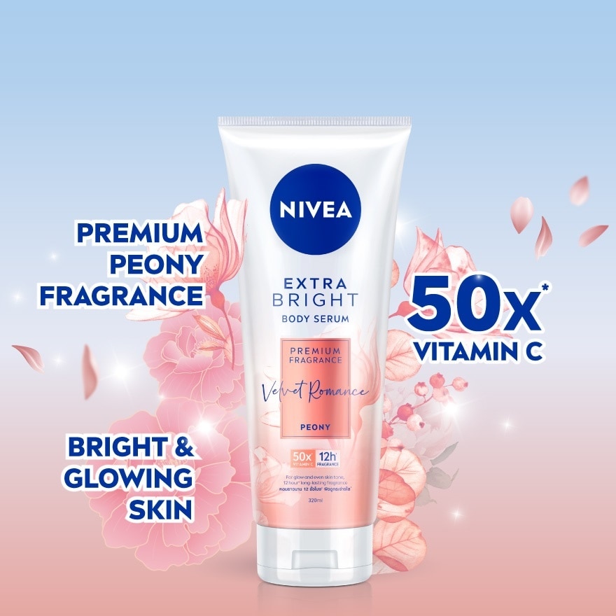 Extra Bright Velvet Romance Body Serum 320ml