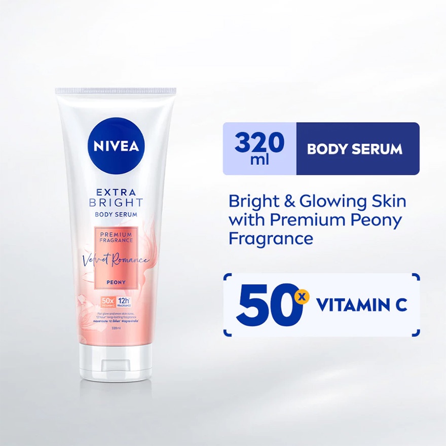 Extra Bright Velvet Romance Body Serum 320ml