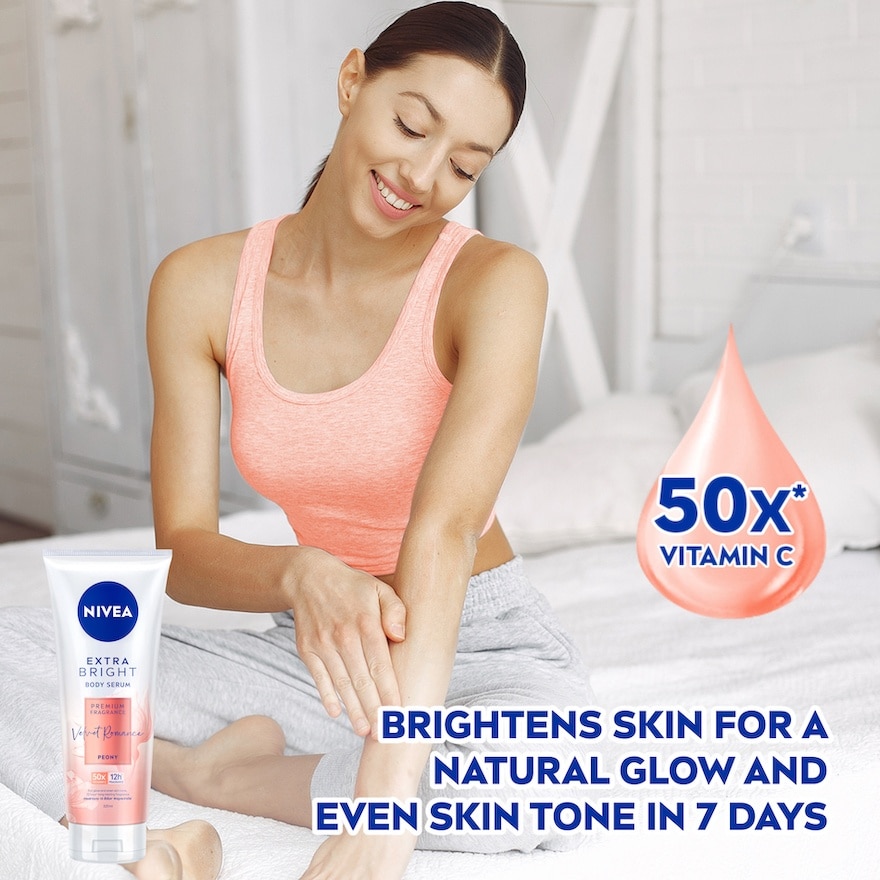 Extra Bright Velvet Romance Body Serum 320ml
