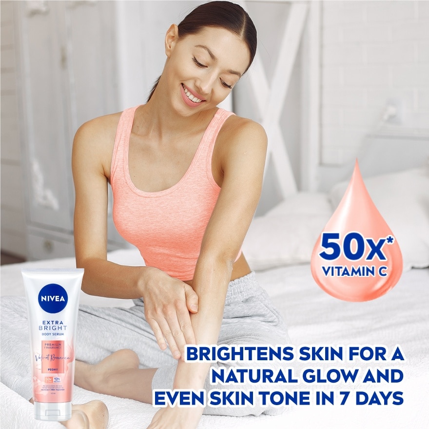 Extra Bright Velvet Romance Body Serum 180ml