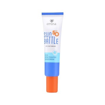 Emina Sun Battle SPF 50 PA Cicaacne Fight Sunscreen 30ml
