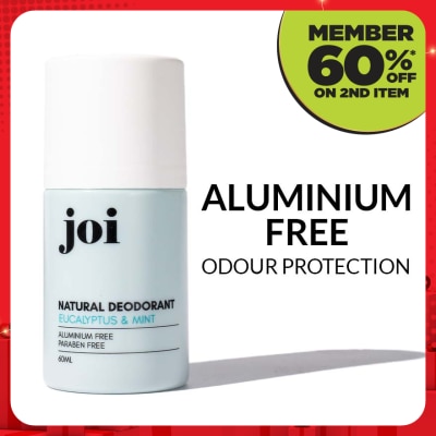 JOI Natural Deodorant Eucalyptus & Mint 60ml
