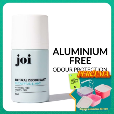 JOI - Natural Deodorant Eucalyptus & Mint 60ml