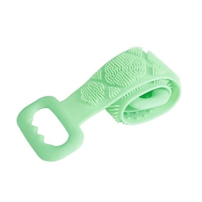 KUMOTEN Green Body Back Bath Long Scrubber 1pc