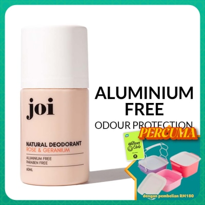 JOI - Natural Deodorant Rose & Geranium 60ml