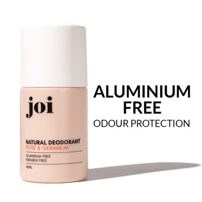 JOI Natural Deodorant Rose & Geranium 60ml