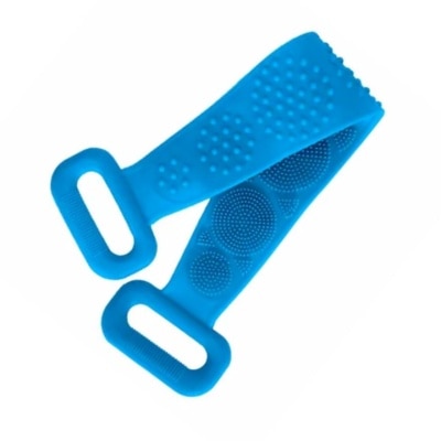 KUMOTEN Blue Body Back Bath Long Scrubber 1pc