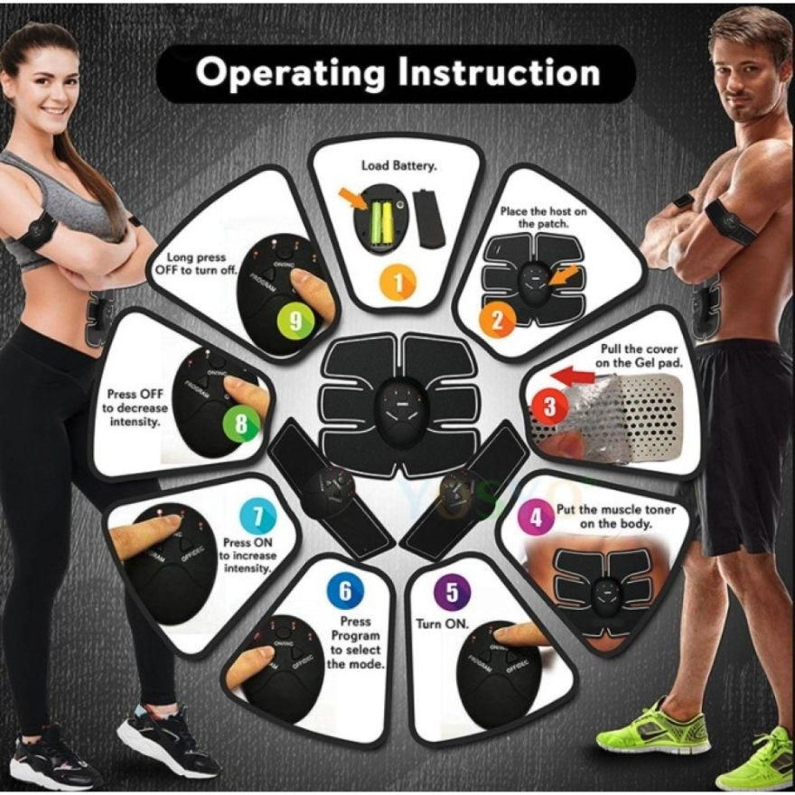 Smart Fitness 6in1 Muscle Toning EMS 1pc