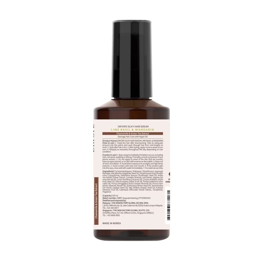 Hair Serum Lime Basil & Mandarin 100ml image