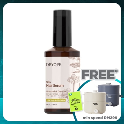 DRYOPE Hair Serum Lime Basil & Mandarin 100ml