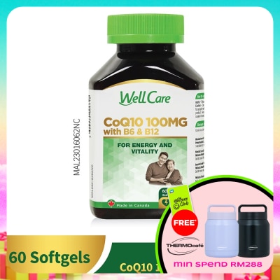 WELLCARE - COQ10 100mg 60s