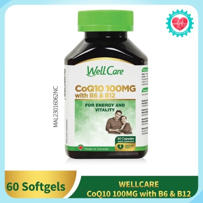 WELLCARE COQ10 100mg 60s