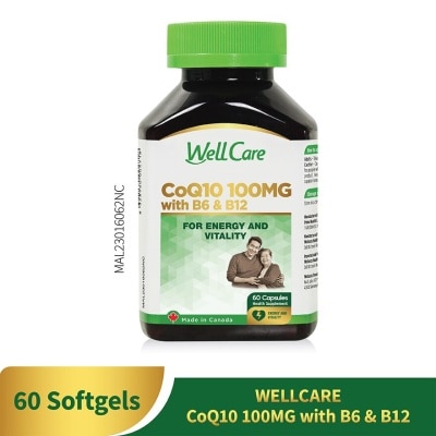 WELLCARE COQ10 100mg 60s