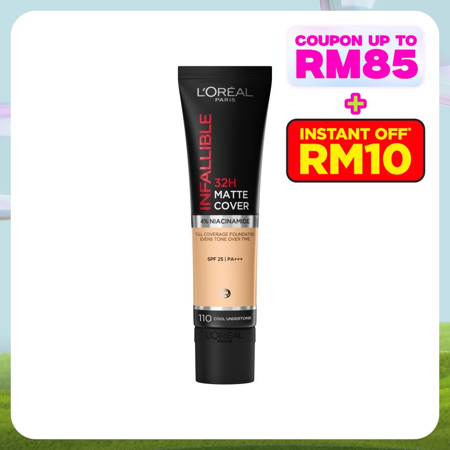 Infallible 32H Matte Cover Foundation 110