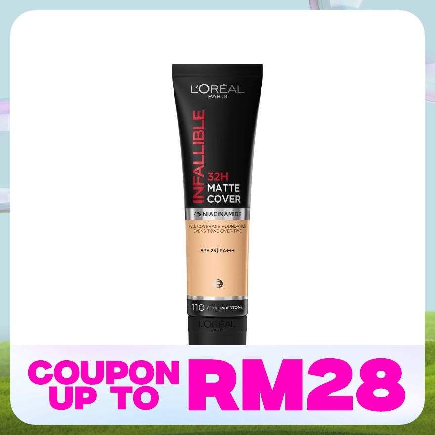 L'OREAL PARIS MAKEUP Infallible 32 Hours Promatte Tube Foundation