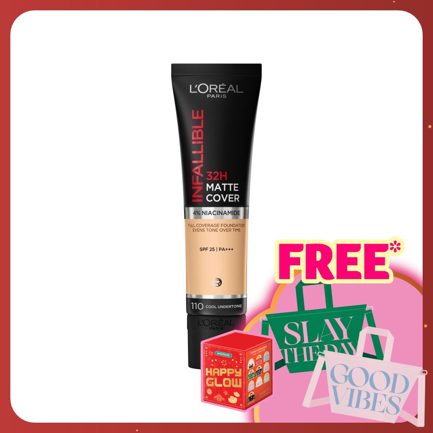L'OREAL PARIS MAKEUP Infallible 32 Hours Promatte Tube Foundation