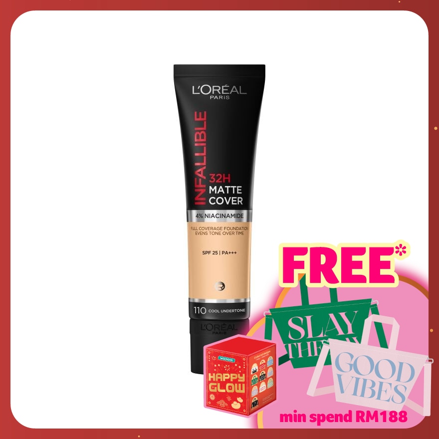 L'OREAL PARIS MAKEUP Infallible 32 Hours Promatte Tube Foundation