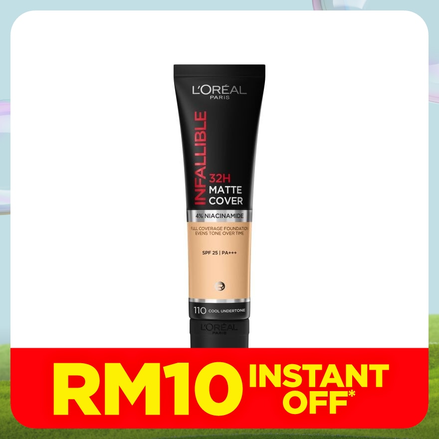 L'OREAL PARIS MAKEUP Infallible 32 Hours Promatte Tube Foundation