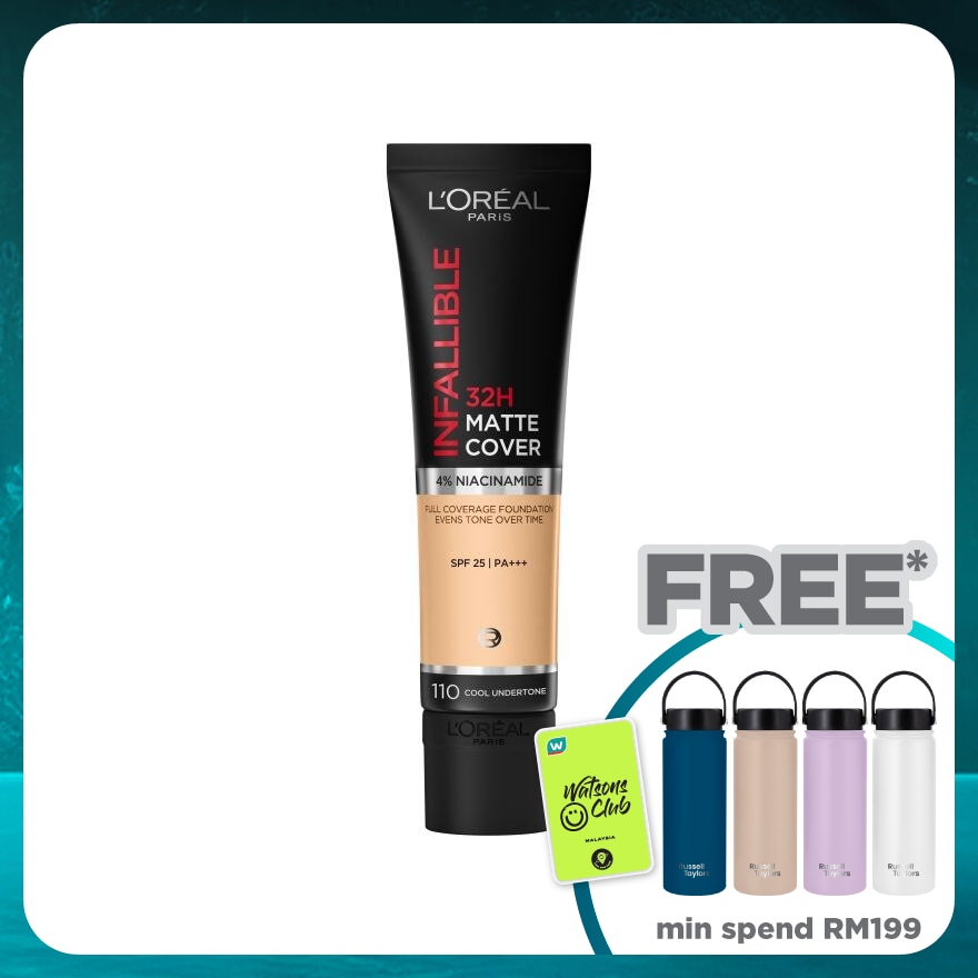 L'OREAL PARIS MAKEUP Infallible 32 Hours Promatte Tube Foundation