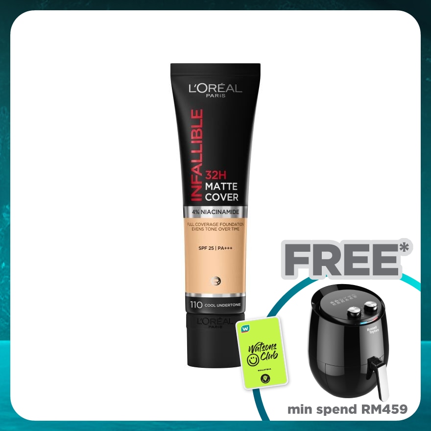 L'OREAL PARIS MAKEUP Infallible 32 Hours Promatte Tube Foundation