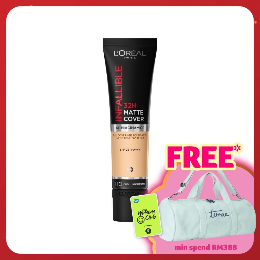 L'OREAL PARIS MAKEUP Infallible 32 Hours Promatte Tube Foundation