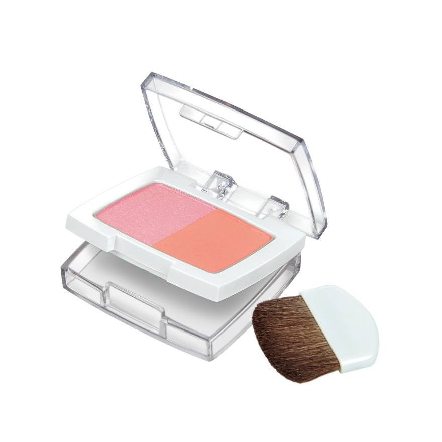 Shimmer Duo Blusher 01 Cheeky Peach