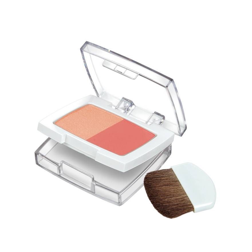 Shimmer Duo Blusher 02 Coral Glow