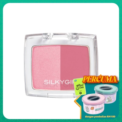 SILKYGIRL Shimmer Duo Blusher 03 Rose Petal