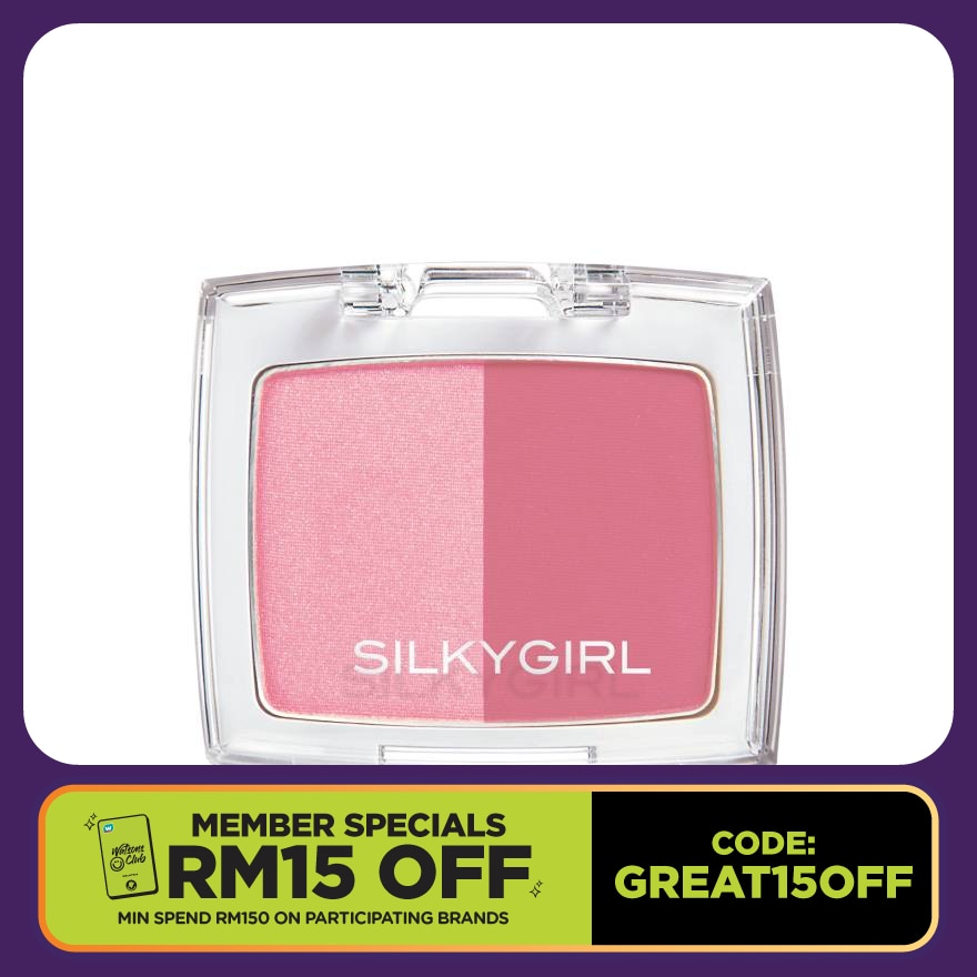 Shimmer Duo Blusher 03 Rose Petal