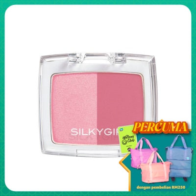 SILKYGIRL Shimmer Duo Blusher 03 Rose Petal