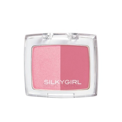 SILKYGIRL Shimmer Duo Blusher 03 Rose Petal