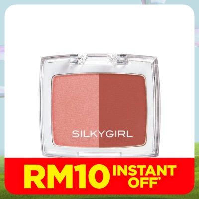 SILKYGIRL Shimmer Duo Blusher 04 Salsa Thrill