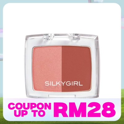 SILKYGIRL Shimmer Duo Blusher 04 Salsa Thrill