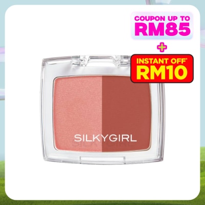 SILKYGIRL Shimmer Duo Blusher 04 Salsa Thrill