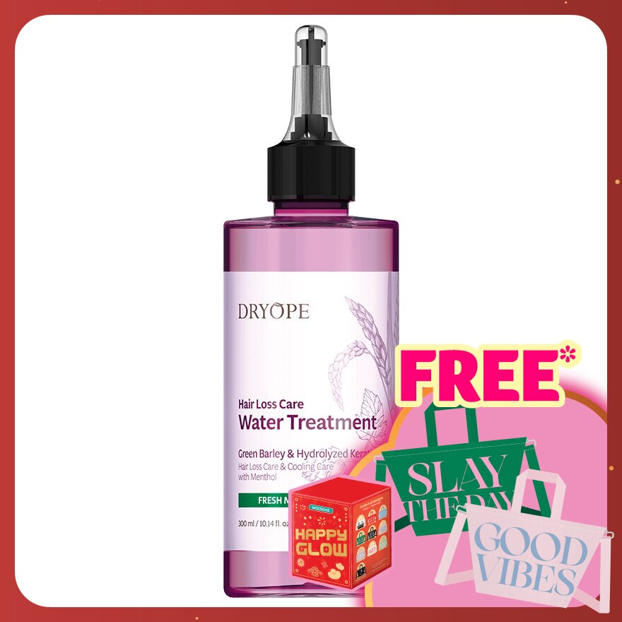 Green Barley Hair Loss Care Water Treatment Fresh Mint 300ml