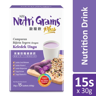 NH NUTRI GRAINS - Plus With Purple Sweet Potato (30g X 15s)