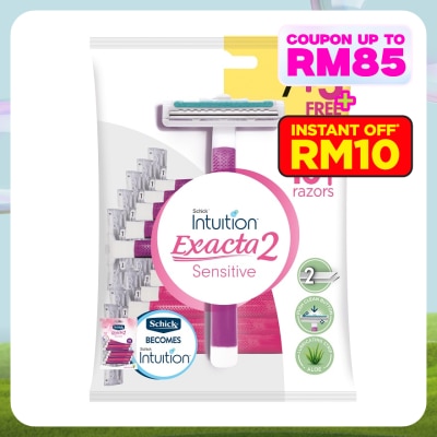 SCHICK Intuition Exacta 2 Sensitive 7+3s
