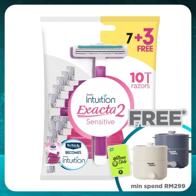 SCHICK Intuition Exacta 2 Sensitive 7+3s
