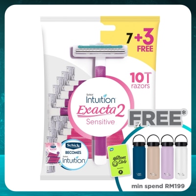 SCHICK Intuition Exacta 2 Sensitive 7+3s
