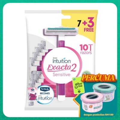 SCHICK Intuition Exacta 2 Sensitive 7+3s