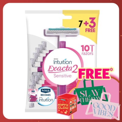 SCHICK Intuition Exacta 2 Sensitive 7+3s