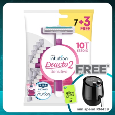 SCHICK Intuition Exacta 2 Sensitive 7+3s